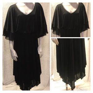 Vintage Jack Bryan black dress
